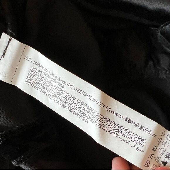 Zara velvet wide leg pants - Picture 4 of 4